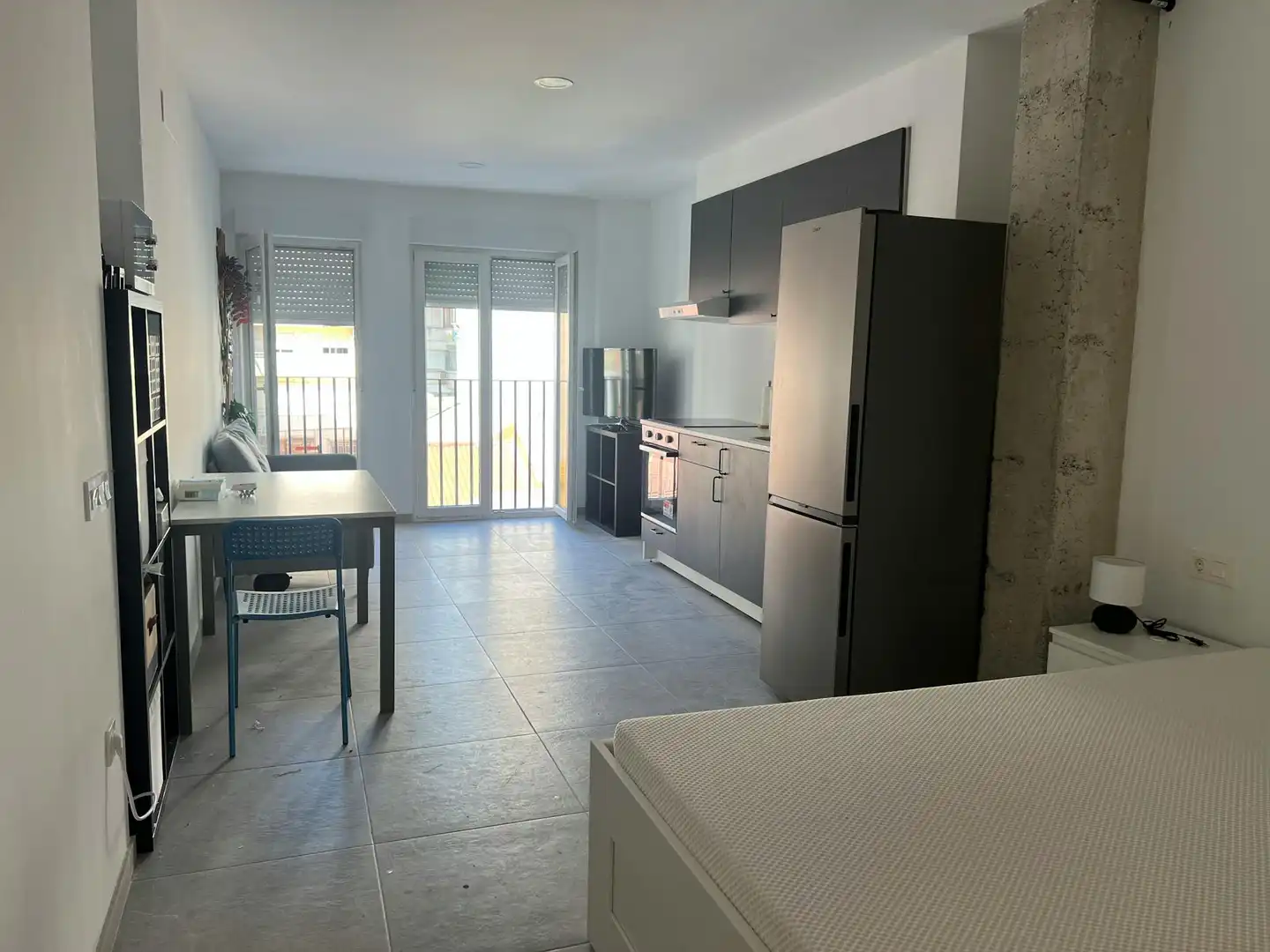 Cocina de Piso de alquiler en Valencia con Aire acondicionado, Calefacción y Amueblado