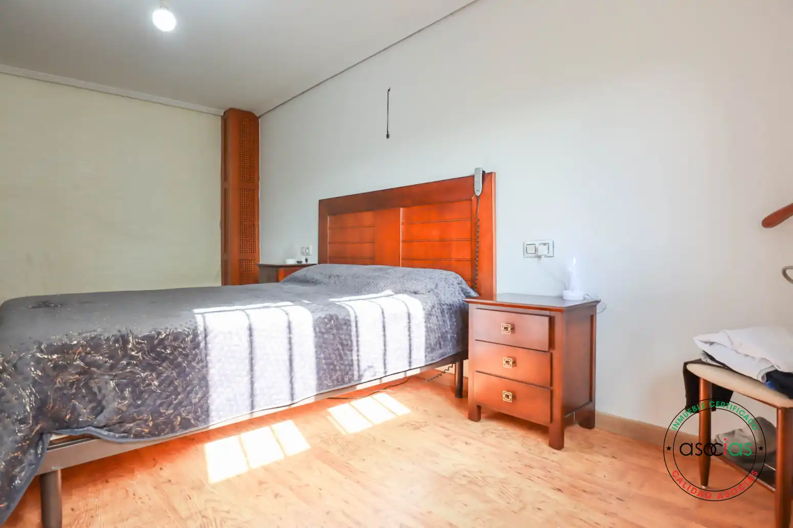 Dormitori de Casa adosada en venda en Ribera de Arriba amb Calefacció, Parquet i Terrassa