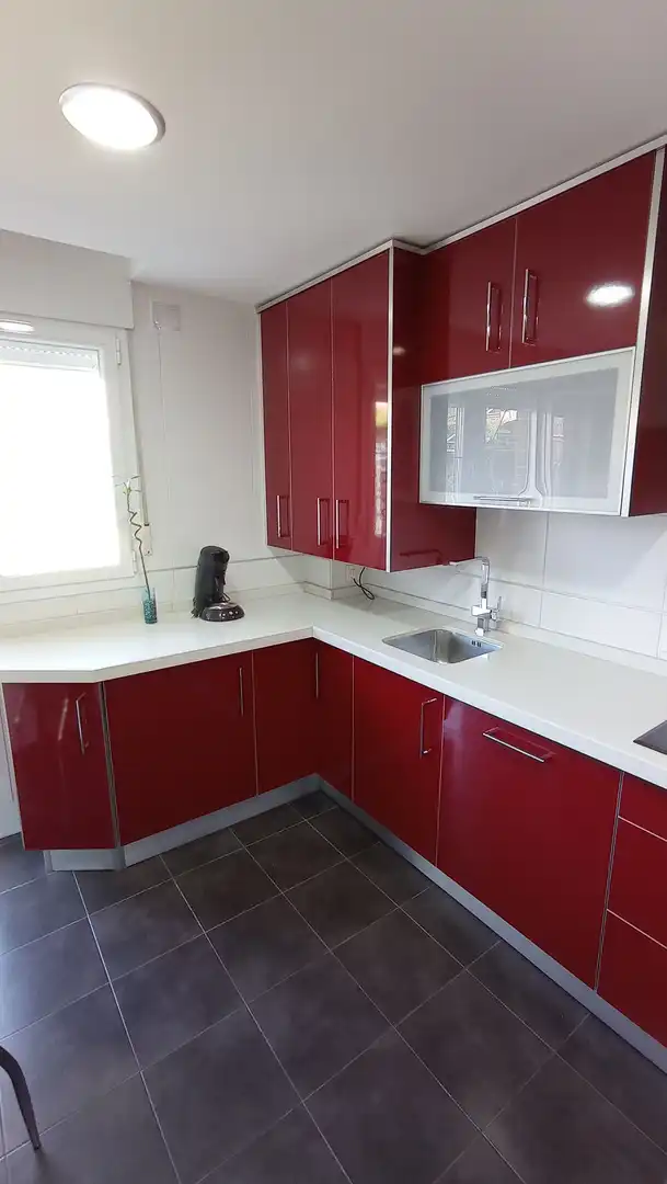 Cocina de Casa adosada de alquiler en Pelabravo con Calefacción, Jardín privado y Parquet