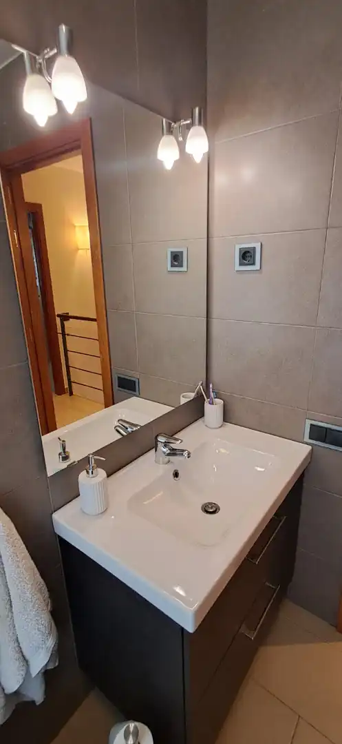 Bathroom of Detached homes for sale in Sant Antoni de Vilamajor  with Air Conditioner, Heating and Terrace