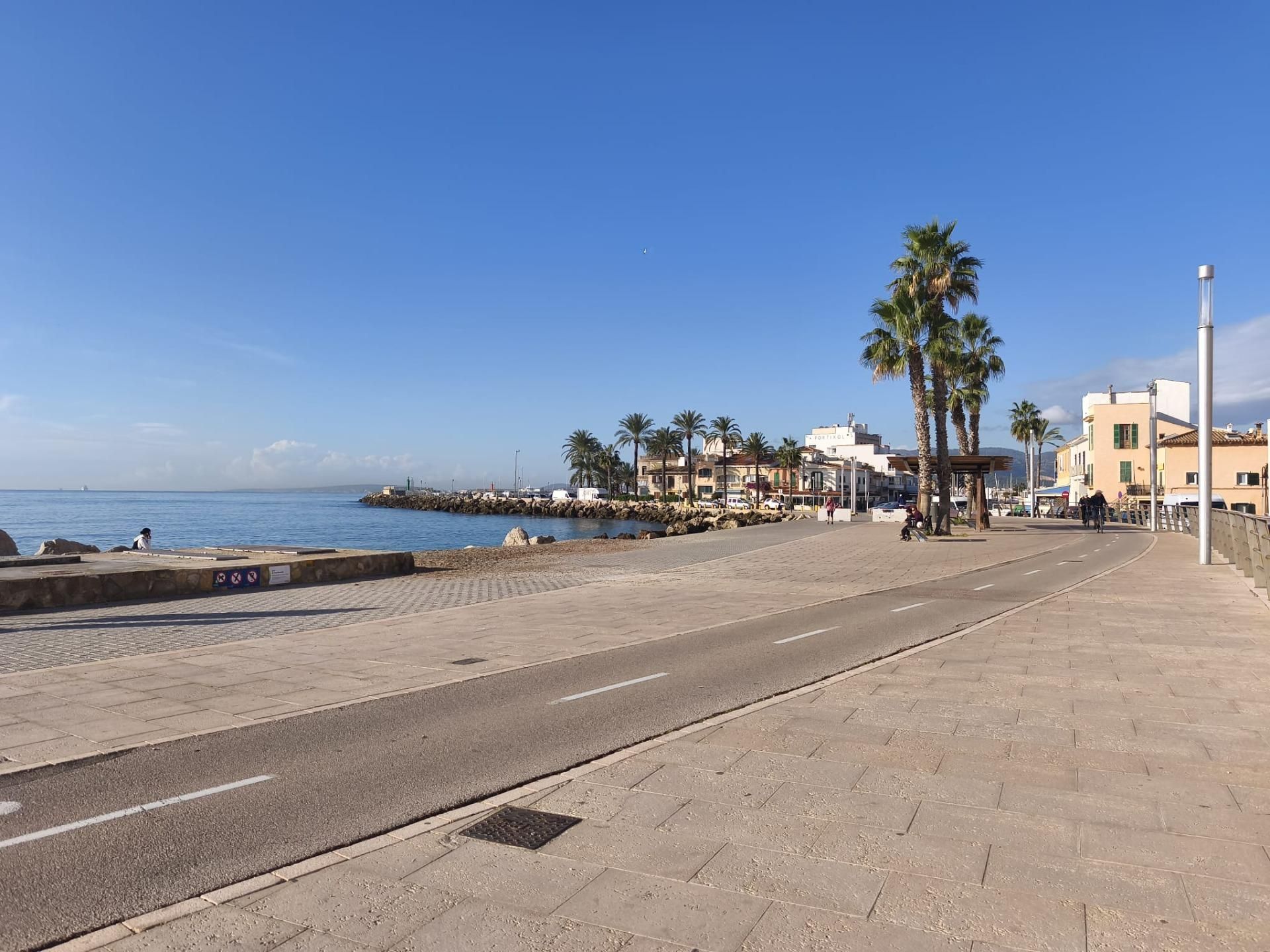 Vista exterior de Pis de lloguer en  Palma de Mallorca amb Terrassa i Moblat
