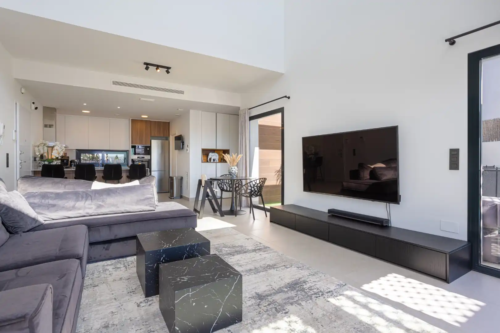 Sala de estar de Casa o chalet en venta en Rojales con Aire acondicionado, Jardín privado y Terraza