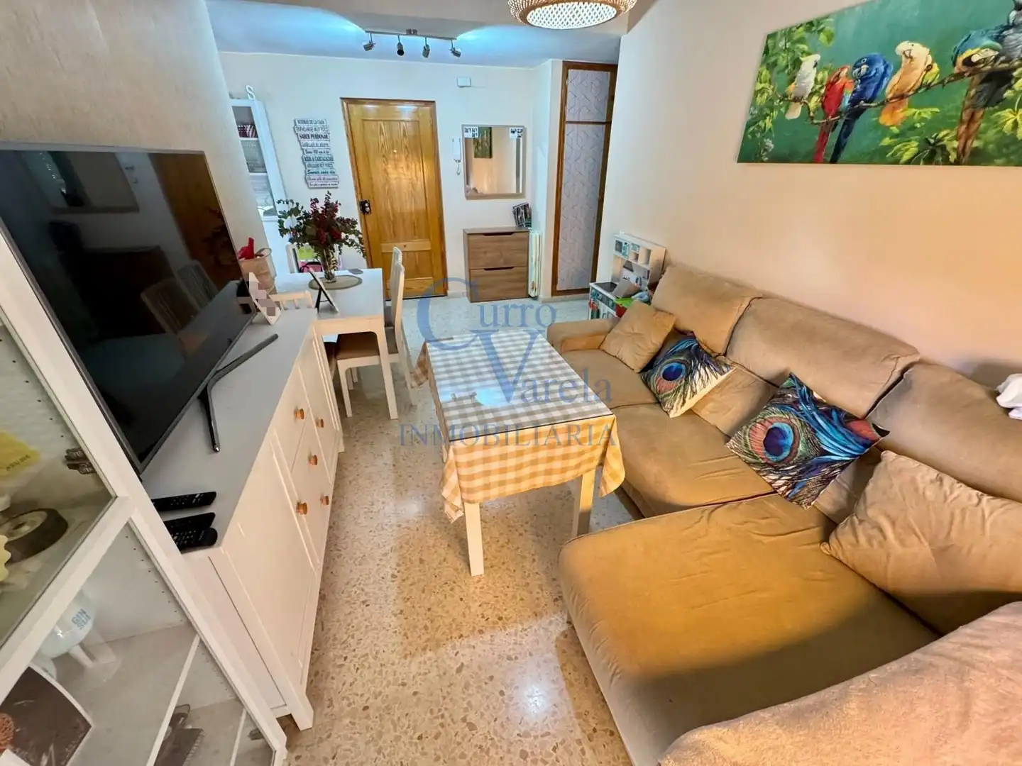 Sala de estar de Piso en venta en Dos Hermanas con Aire acondicionado, Calefacción y Terraza