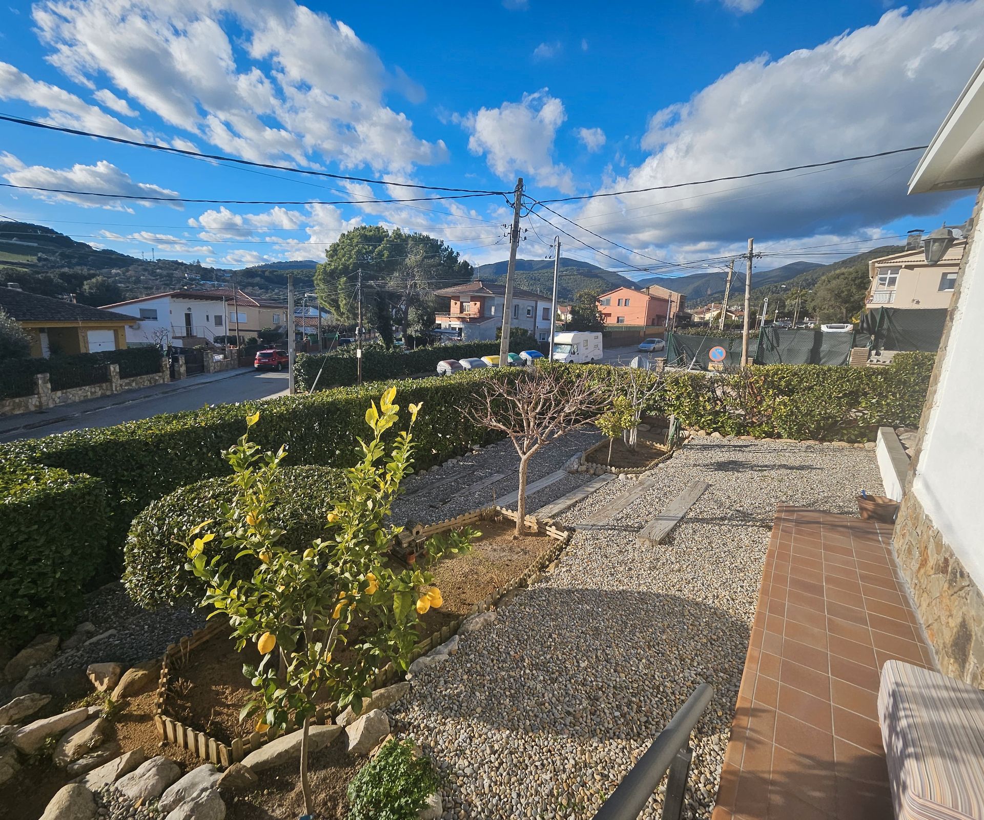 Vista exterior de Casa o chalet en venta en Cànoves I Samalús con Aire acondicionado, Calefacción y Jardín privado