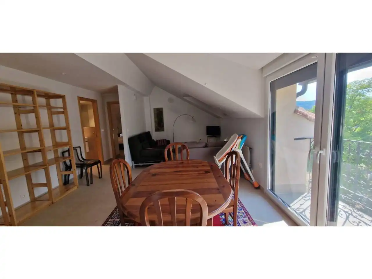Living room of Flat for rent in Buitrago del Lozoya  with Heating, Terrace and Furnished
