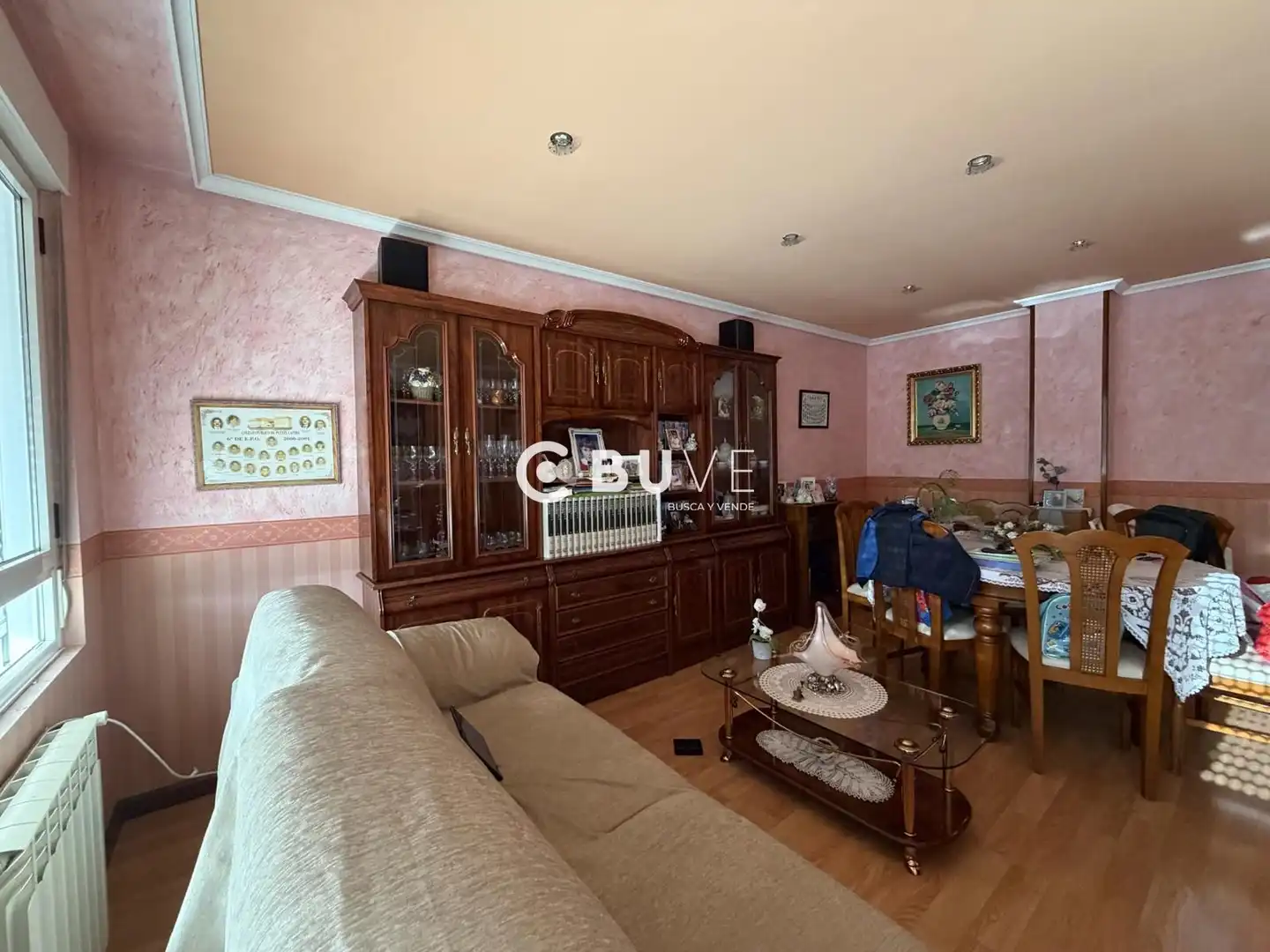 Wohnzimmer von Maisonette zum Verkauf in León Capital  mit Heizung, Terrasse und Abstellraum