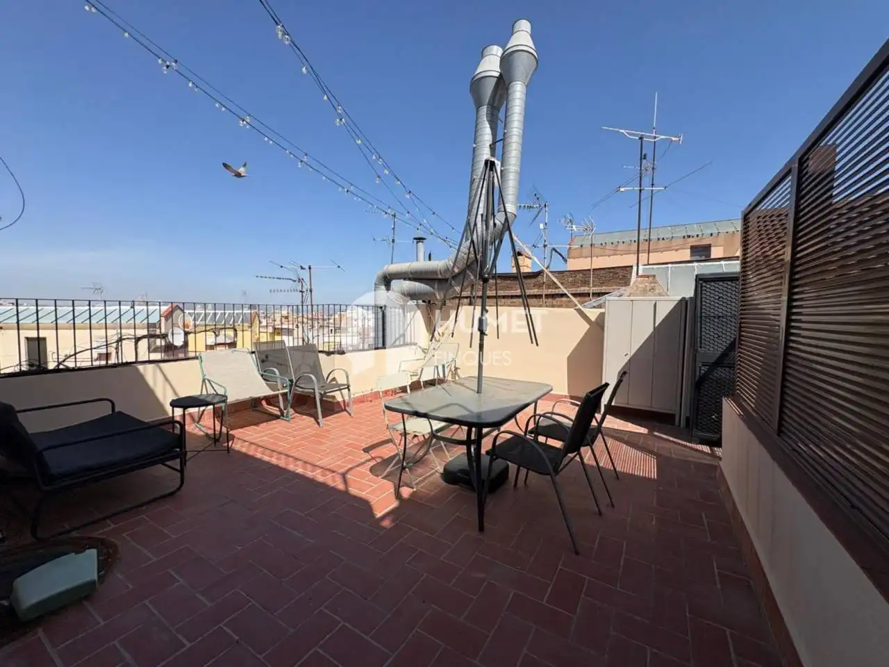Terraza de Ático en venta en Barcelona con Aire acondicionado, Calefacción y Parquet