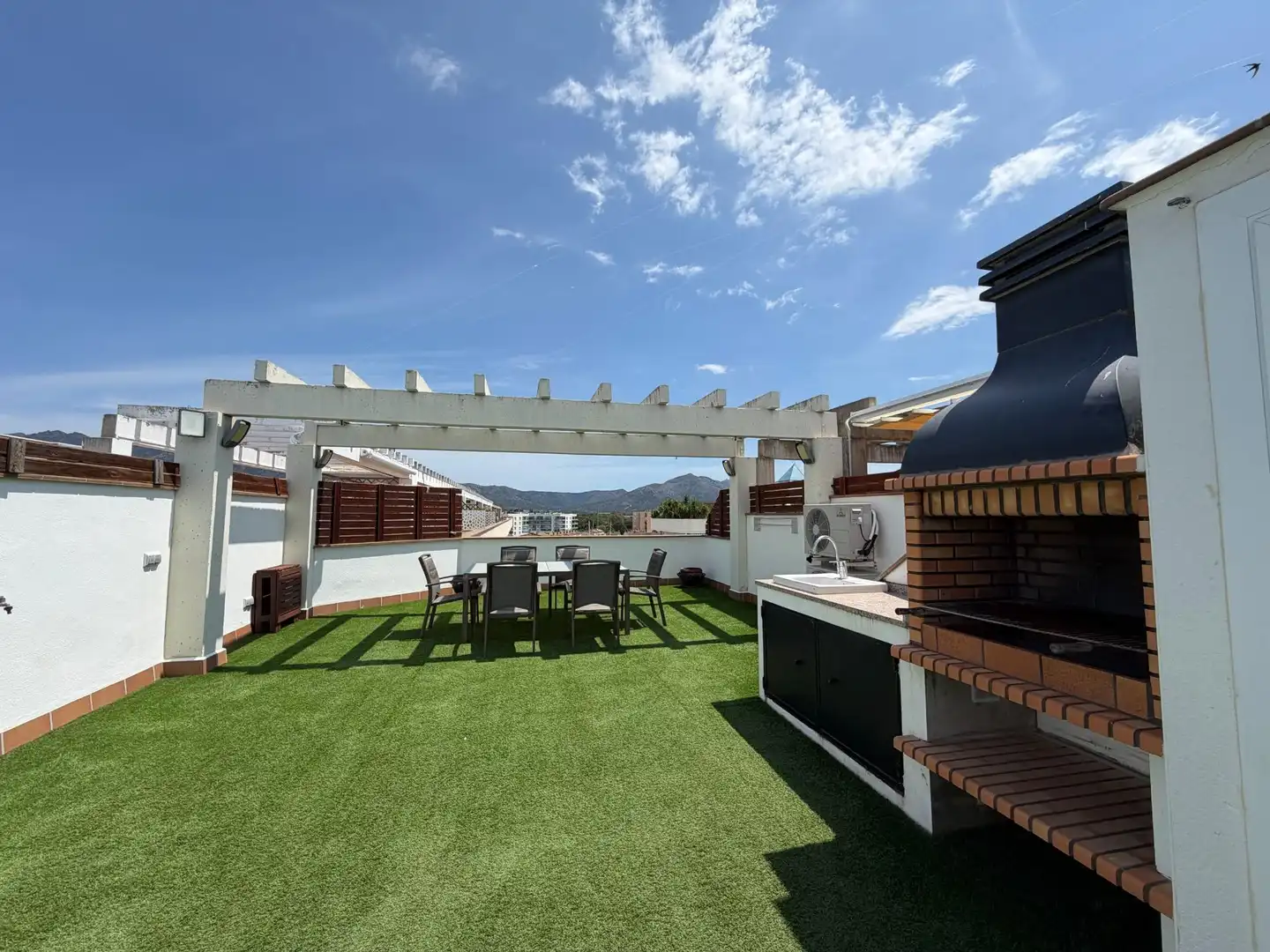 Terraza de Ático en venta en Roses con Aire acondicionado, Parquet y Terraza