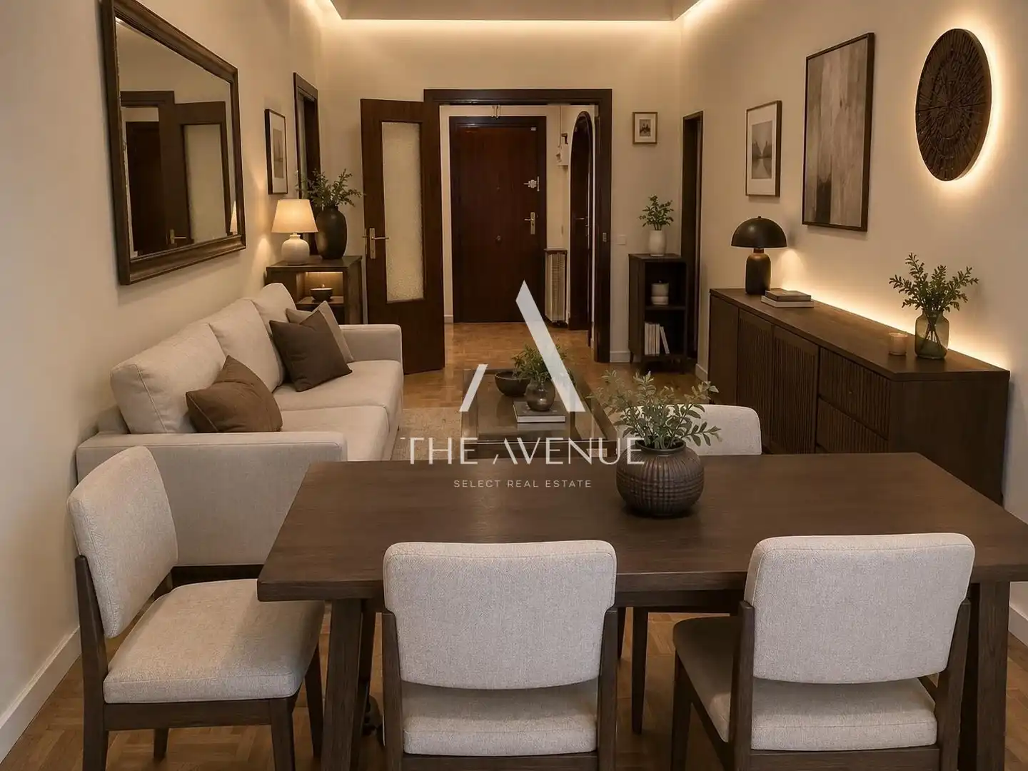 Sala de estar de Apartamento en venta en Madrid con Calefacción y Balcón