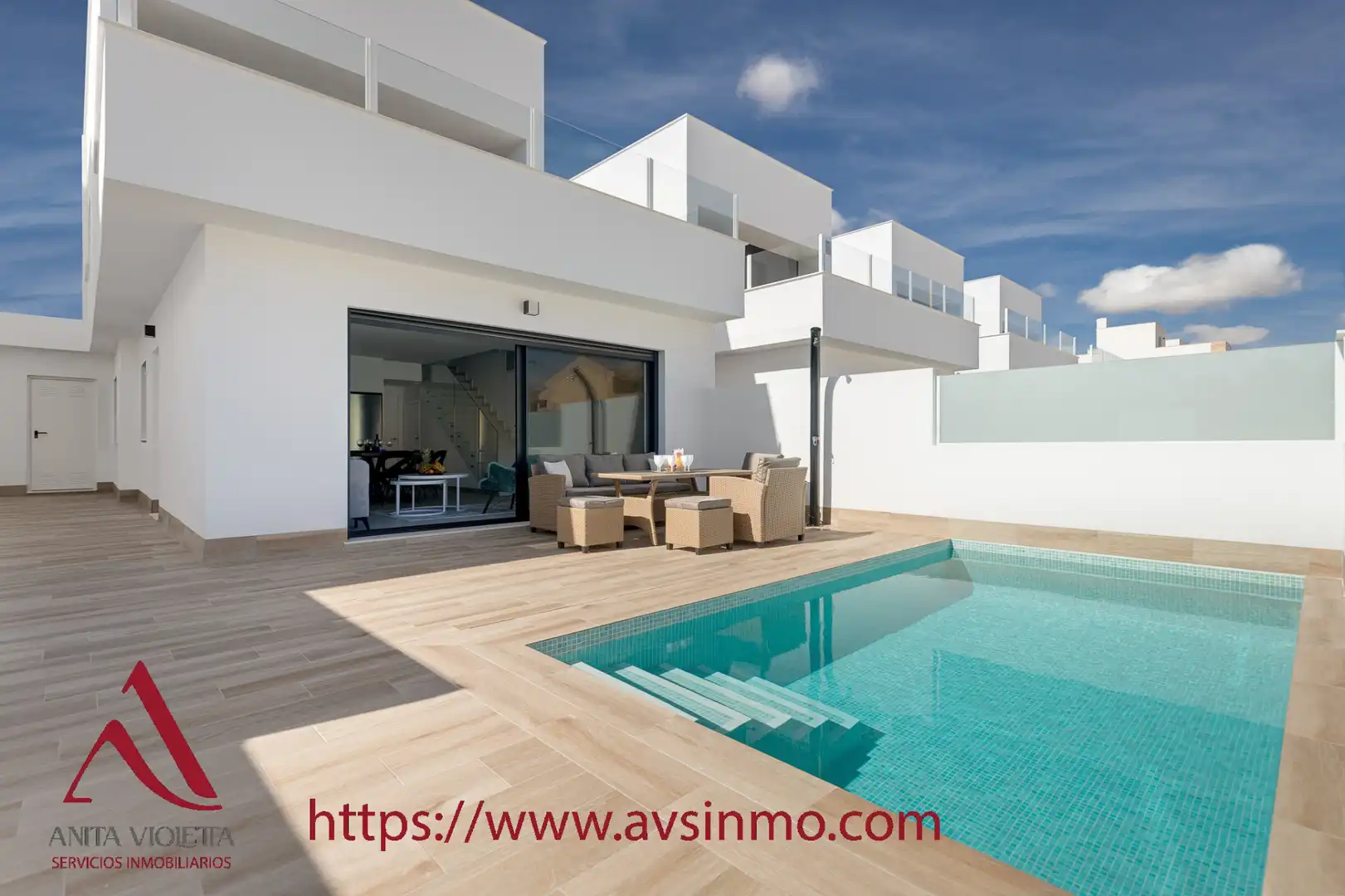 Maison avec terrasse à louer à Calle Río Miño 66