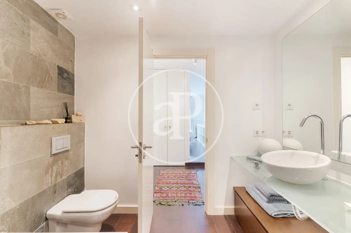 Baño de Ático de alquiler en  Palma de Mallorca con Aire acondicionado, Calefacción y Terraza