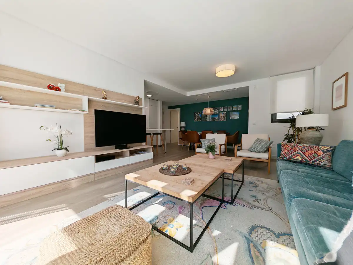 Sala de estar de Apartamento en venta en Mijas con Aire acondicionado, Calefacción y Terraza