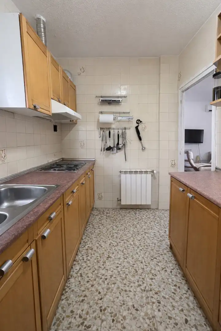 Cocina de Casa o chalet en venta en Zaragoza con Aire acondicionado, Calefacción y Jardín privado