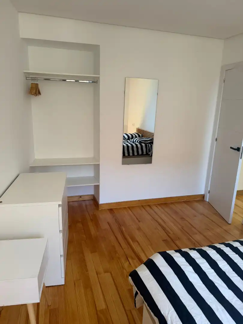 Bedroom of Flat for rent in Segovia  with Heating, Furnished and Internet