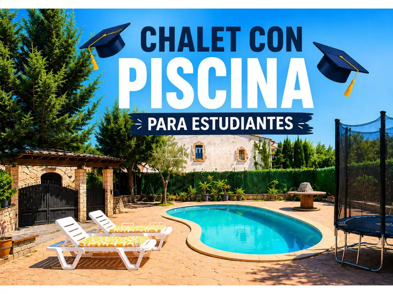 Piscina de Casa o chalet de alquiler en Sarrià de Ter con Aire acondicionado, Calefacción y Jardín privado
