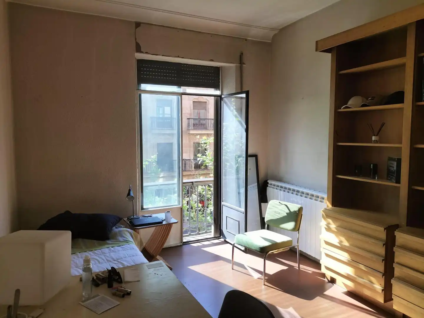 Bedroom of Flat for rent in Salamanca  with Heating, Furnished and Balcony