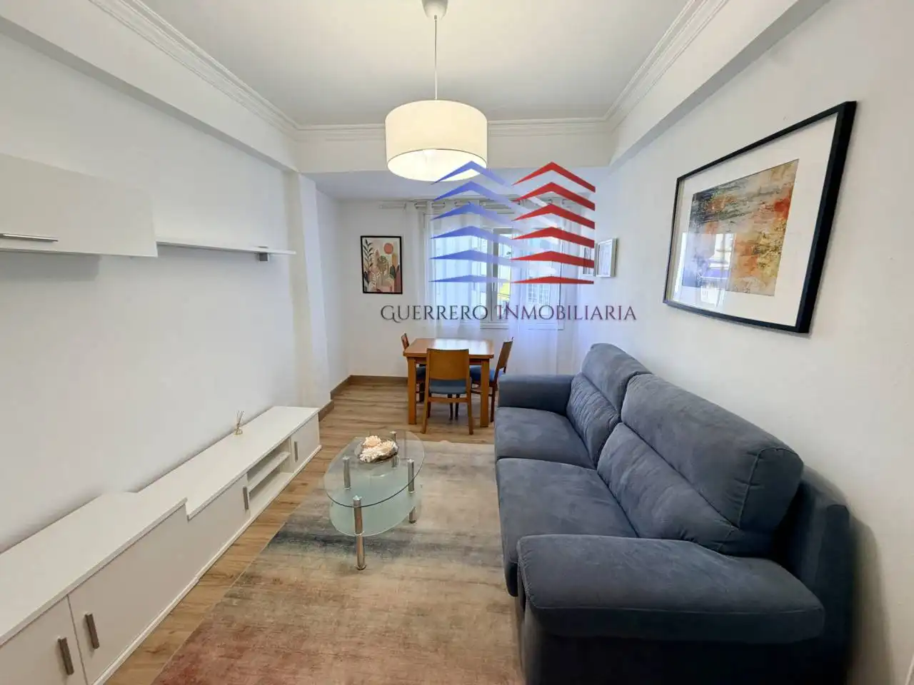 Sala de estar de Piso de alquiler en Ourense Capital  con Calefacción, Parquet y Alarma