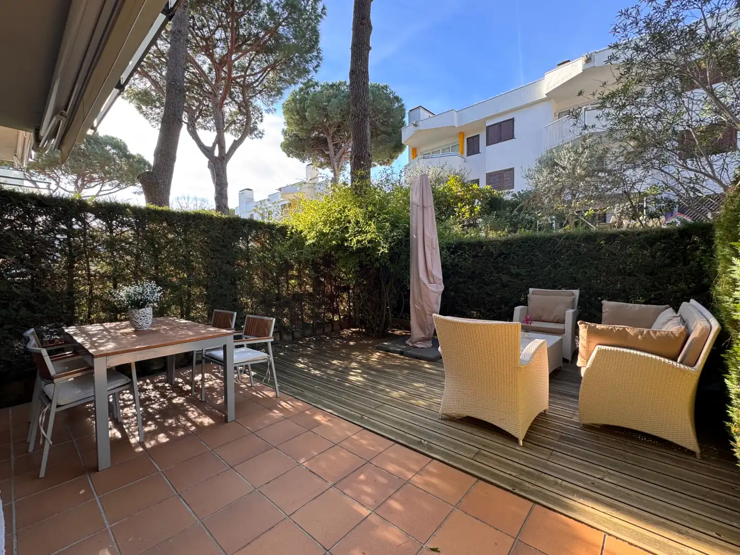 Terrace of Flat for sale in Palafrugell  with Air Conditioner, Heating and Private garden