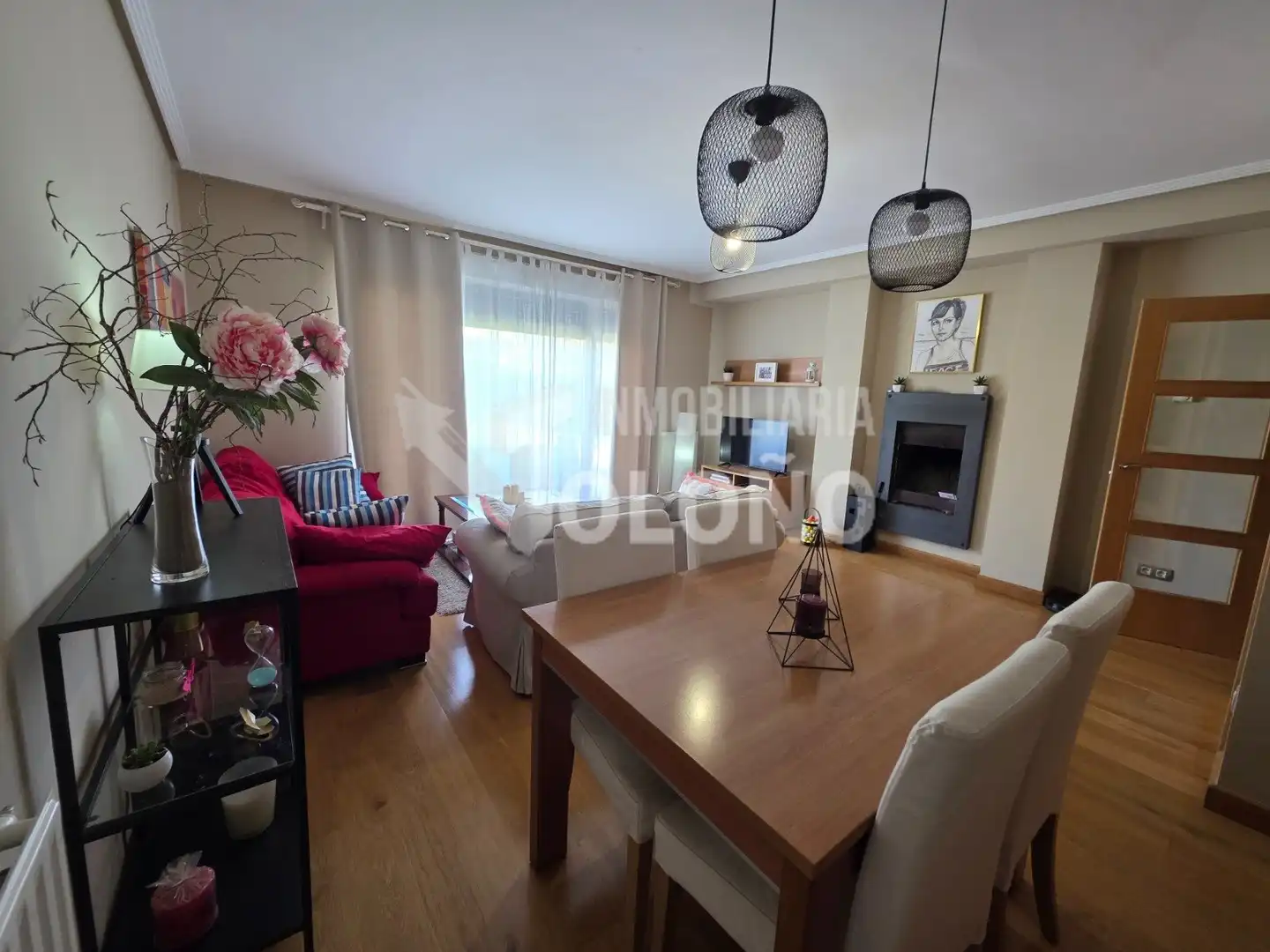 Sala de estar de Casa o chalet en venta en Cirueña con Calefacción y Jardín privado