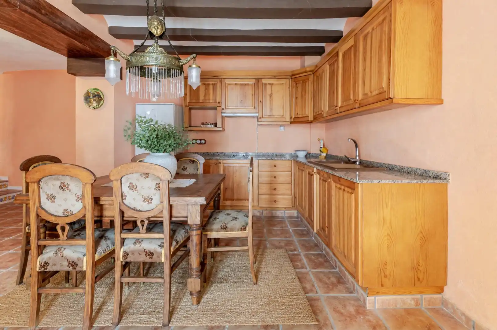 Cocina de Casa o chalet en venta en Bocairent con Calefacción, Jardín privado y Terraza
