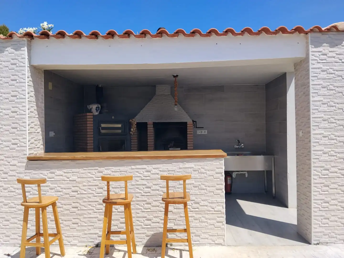Terraza de Casa o chalet de alquiler en Vélez de Benaudalla con Aire acondicionado, Jardín privado y Terraza