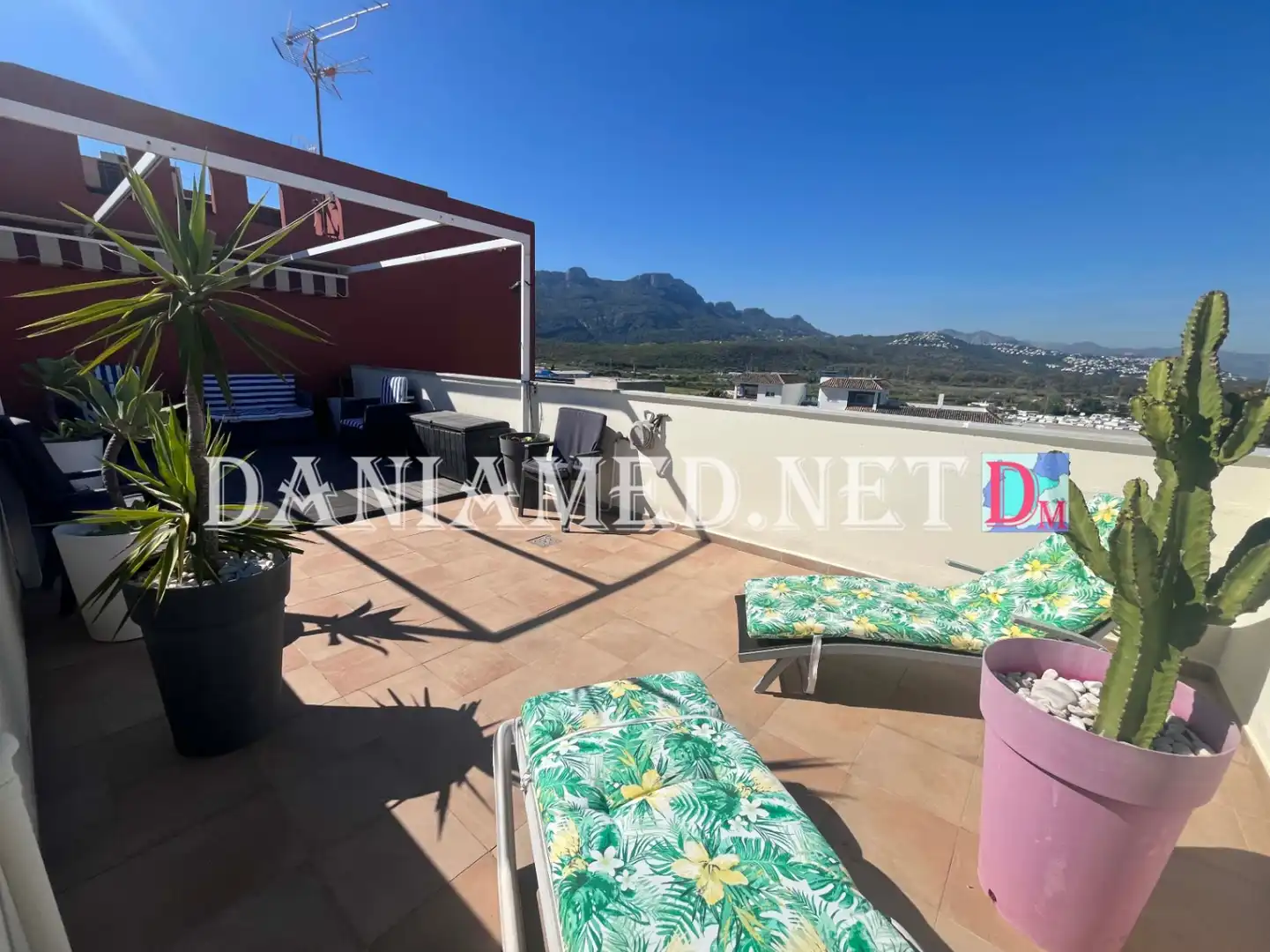 Terrace of Attic for sale in El Verger  with Air Conditioner, Heating and Private garden