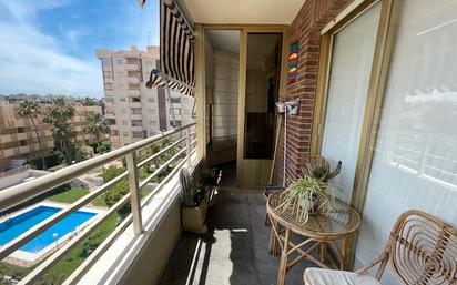 Balcony of Flat for sale in El Campello  with Air Conditioner, Heating and Terrace