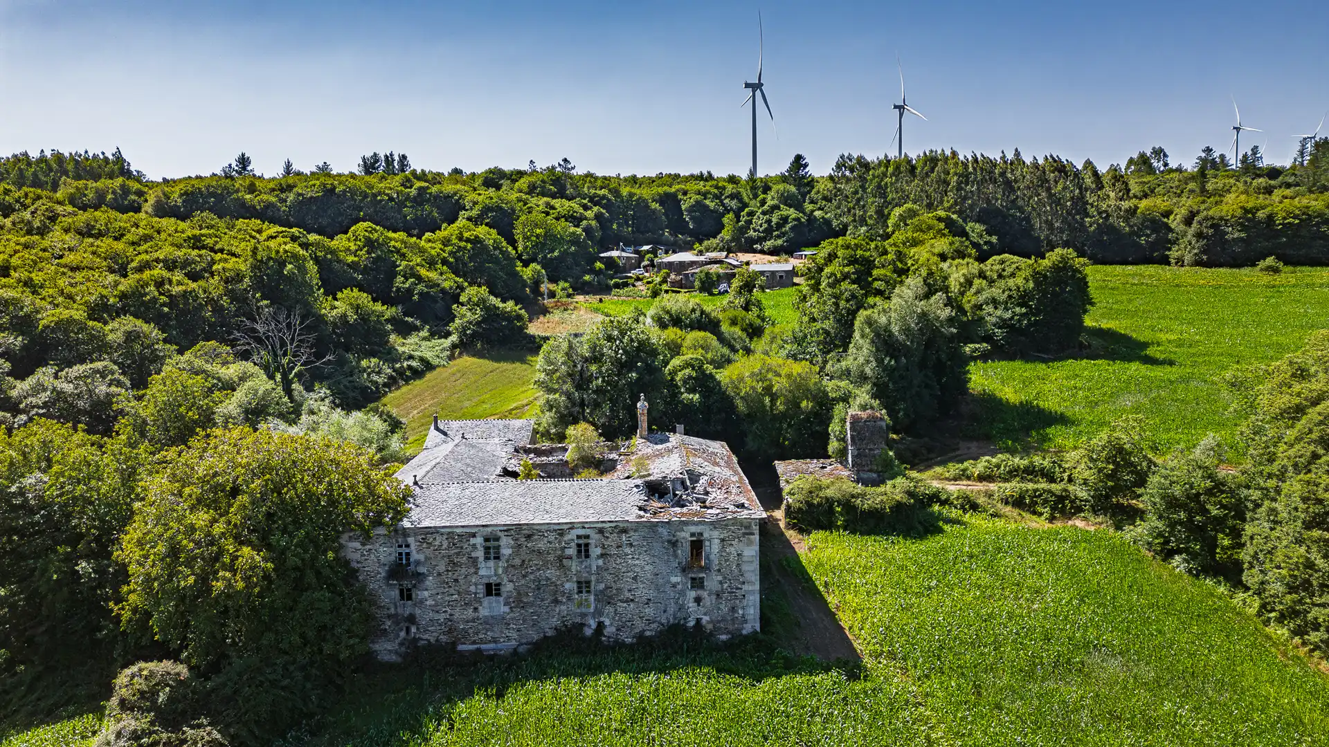 Vista exterior de Finca rústica en venta en Castroverde con Amueblado