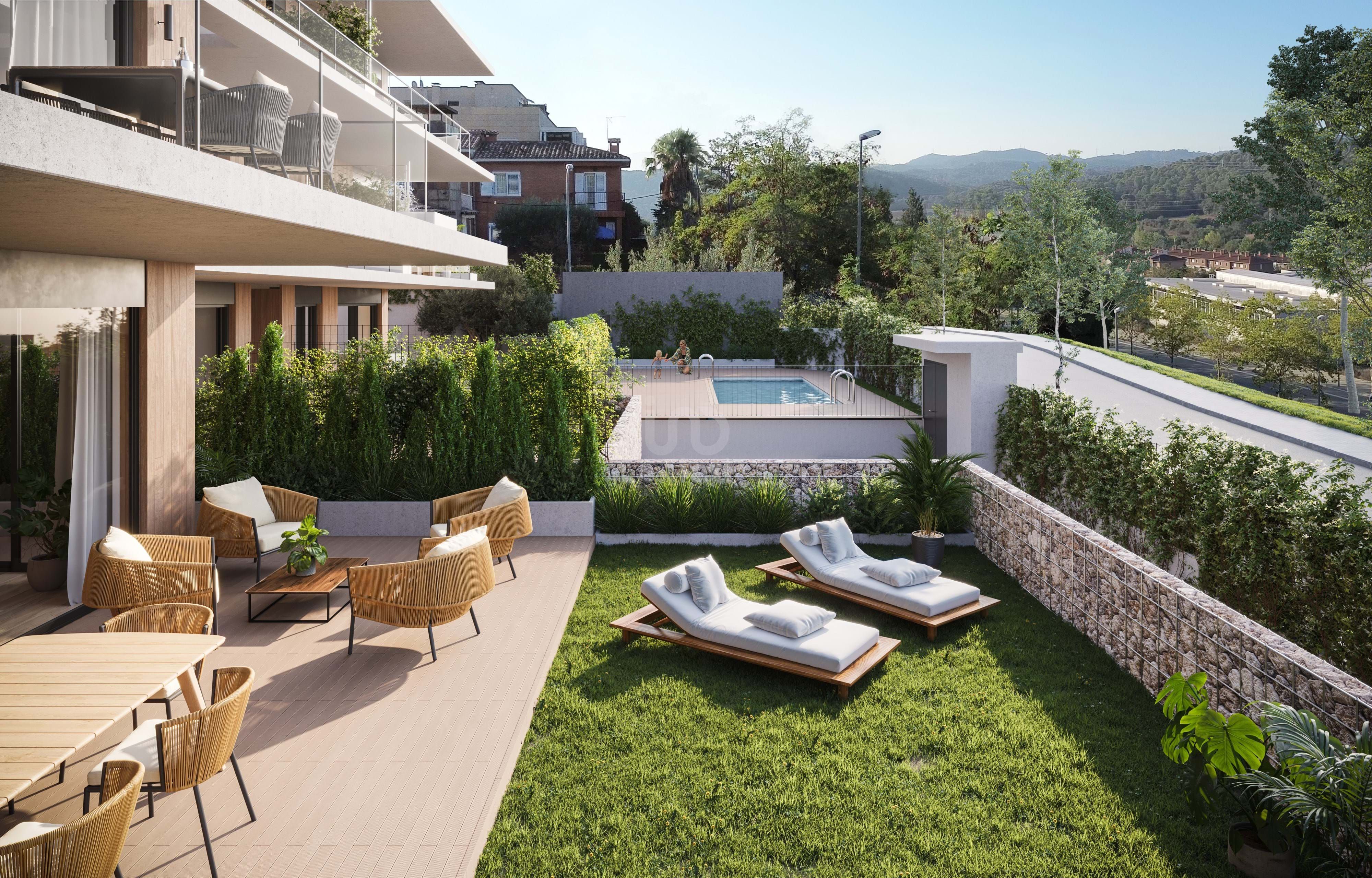 Terrace of Flat for sale in Cerdanyola del Vallès  with Air Conditioner, Heating and Terrace