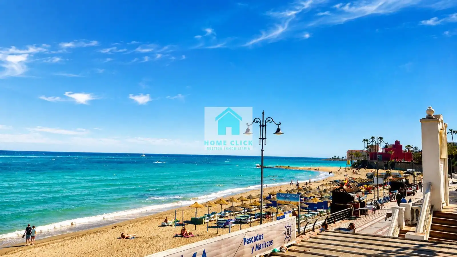 Vista exterior de Apartament de lloguer en Benalmádena amb Aire condicionat, Calefacció i Jardí privat