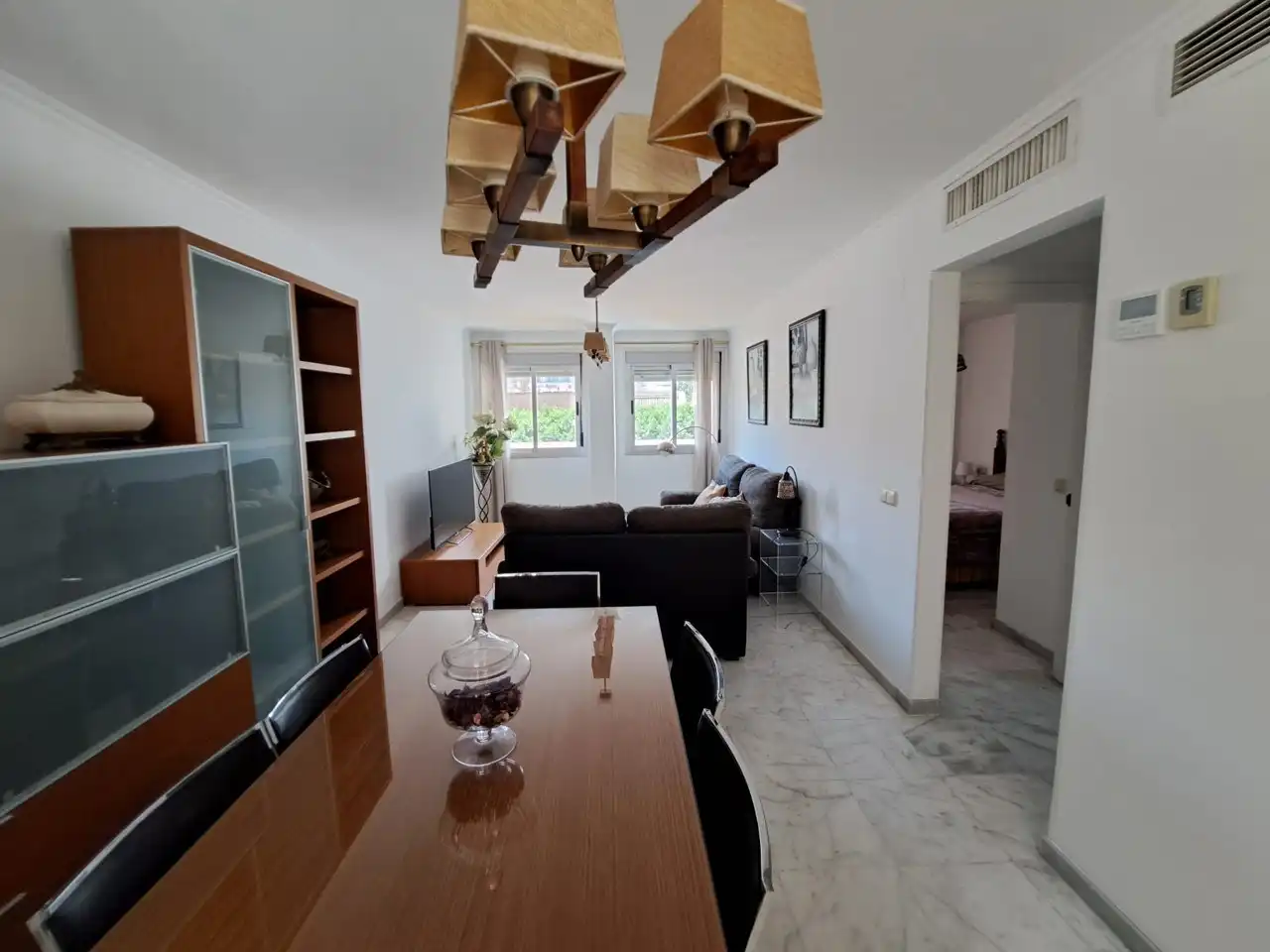 Comedor de Piso de alquiler en Málaga con Amueblado
