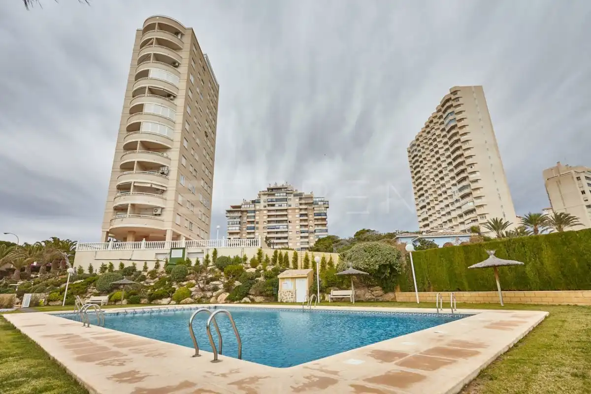Exterior view of Apartments for rent in El Campello  with Air Conditioner, Heating and Private garden