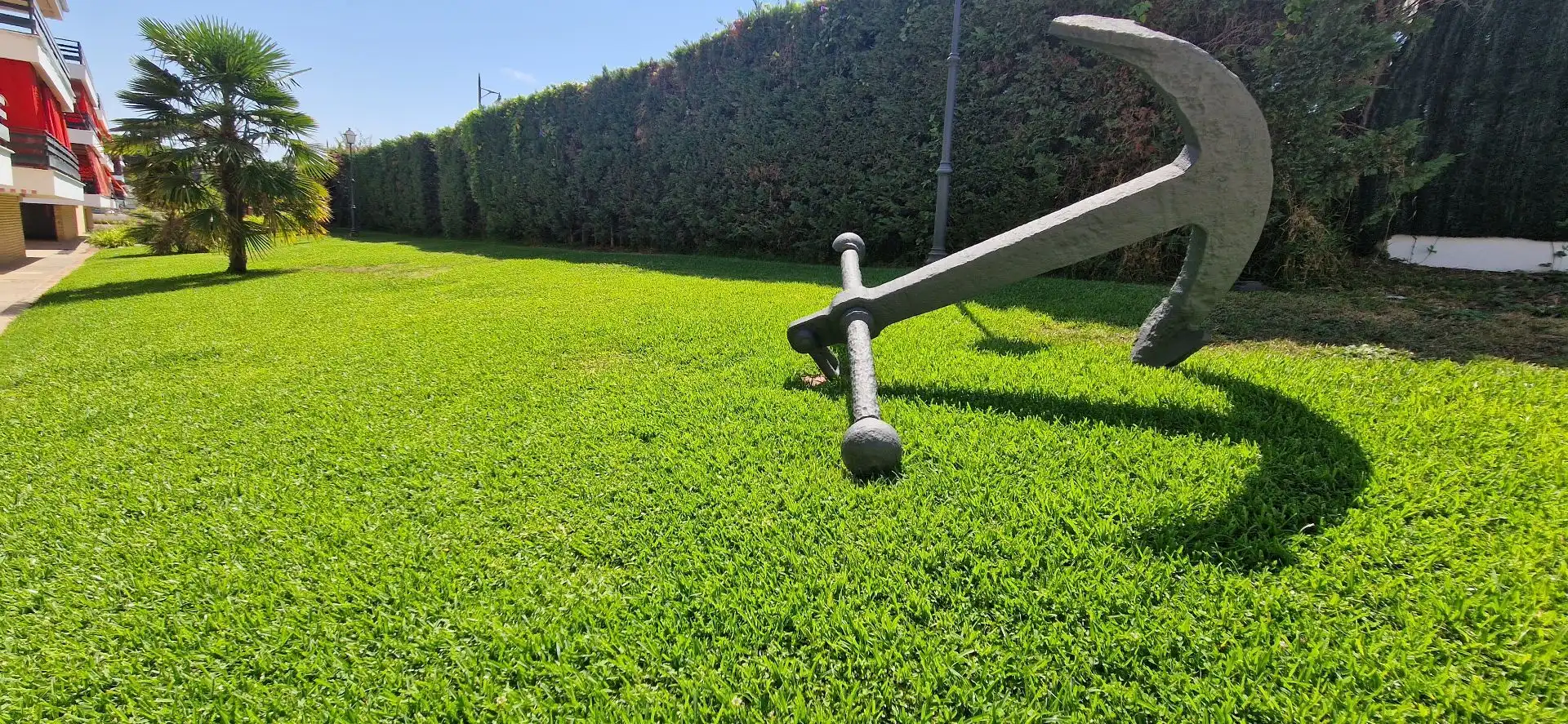 Garten von Wohnung zur Miete in El Rompido mit Klimaanlage, Terrasse und Gemeinschaftspool