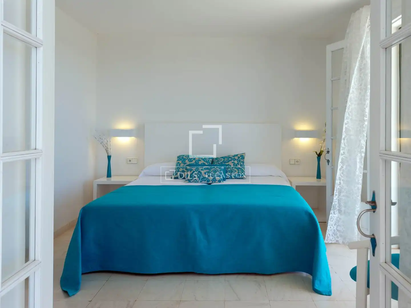 Dormitori de Casa o xalet en venda en Es Migjorn Gran amb Aire condicionat, Jardí privat i Terrassa