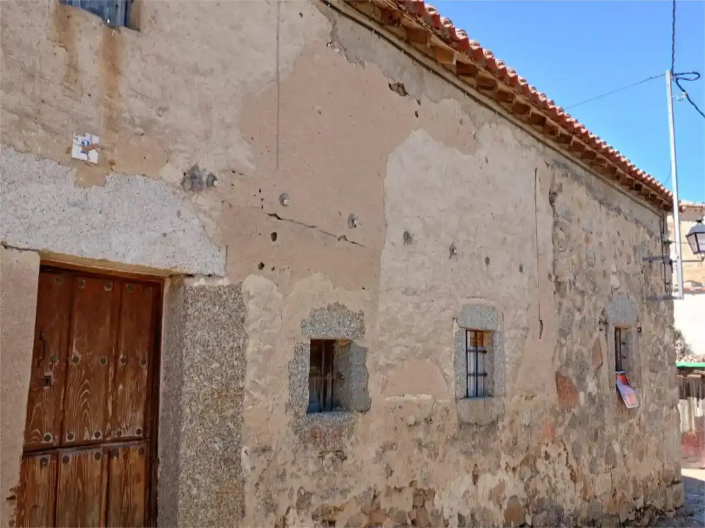 Vista exterior de Casa adosada en venda en Bonilla de la Sierra