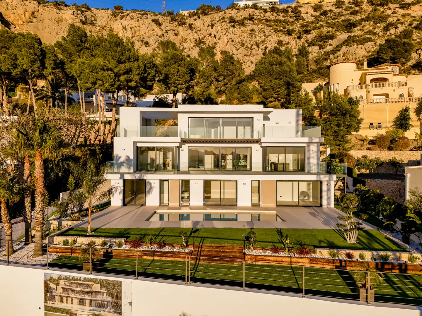 Vista exterior de Casa o chalet en venta en Altea con Aire acondicionado, Calefacción y Jardín privado