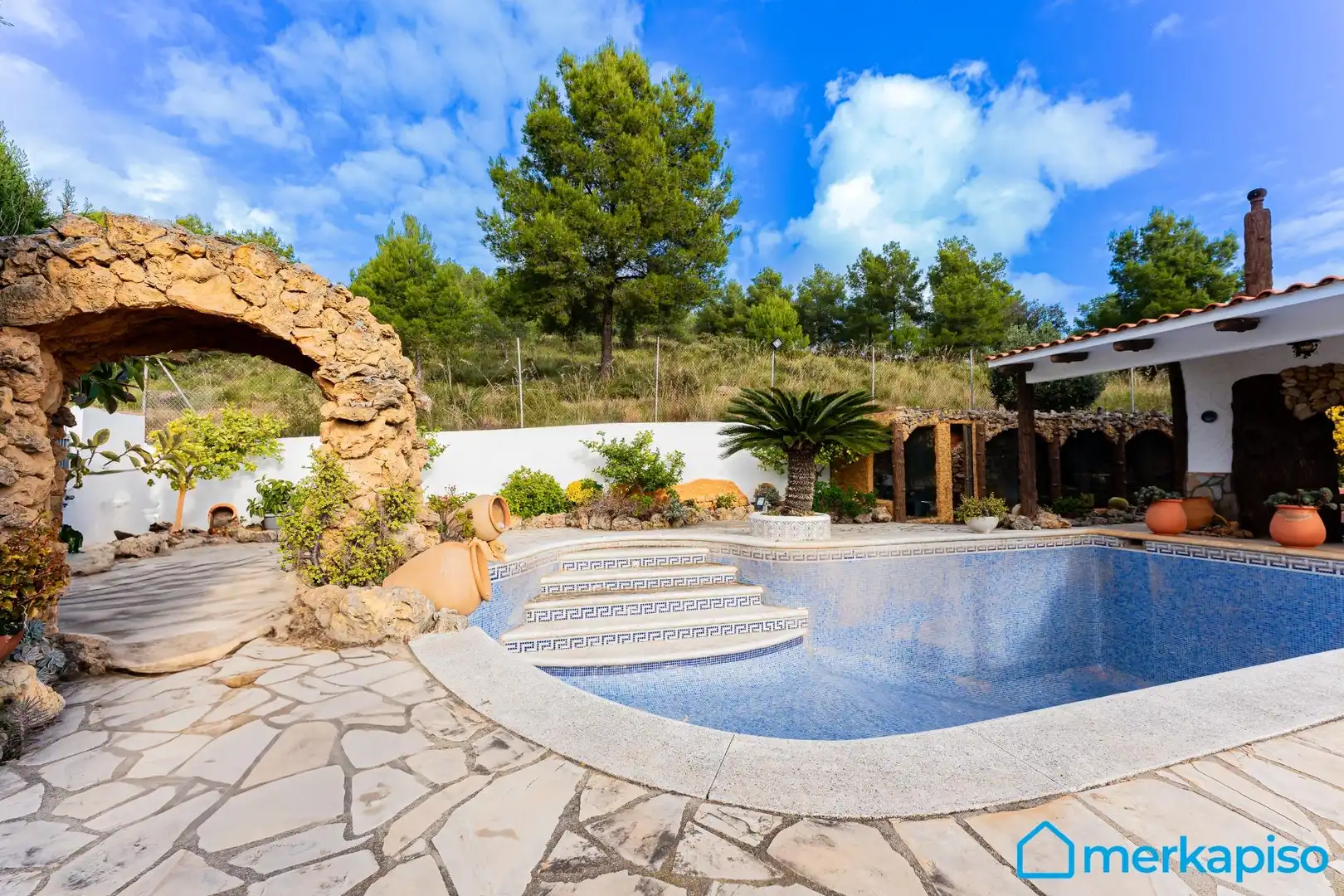 Swimming pool of Country homes for sale in Gavà  with Heating, Private garden and Swimming Pool