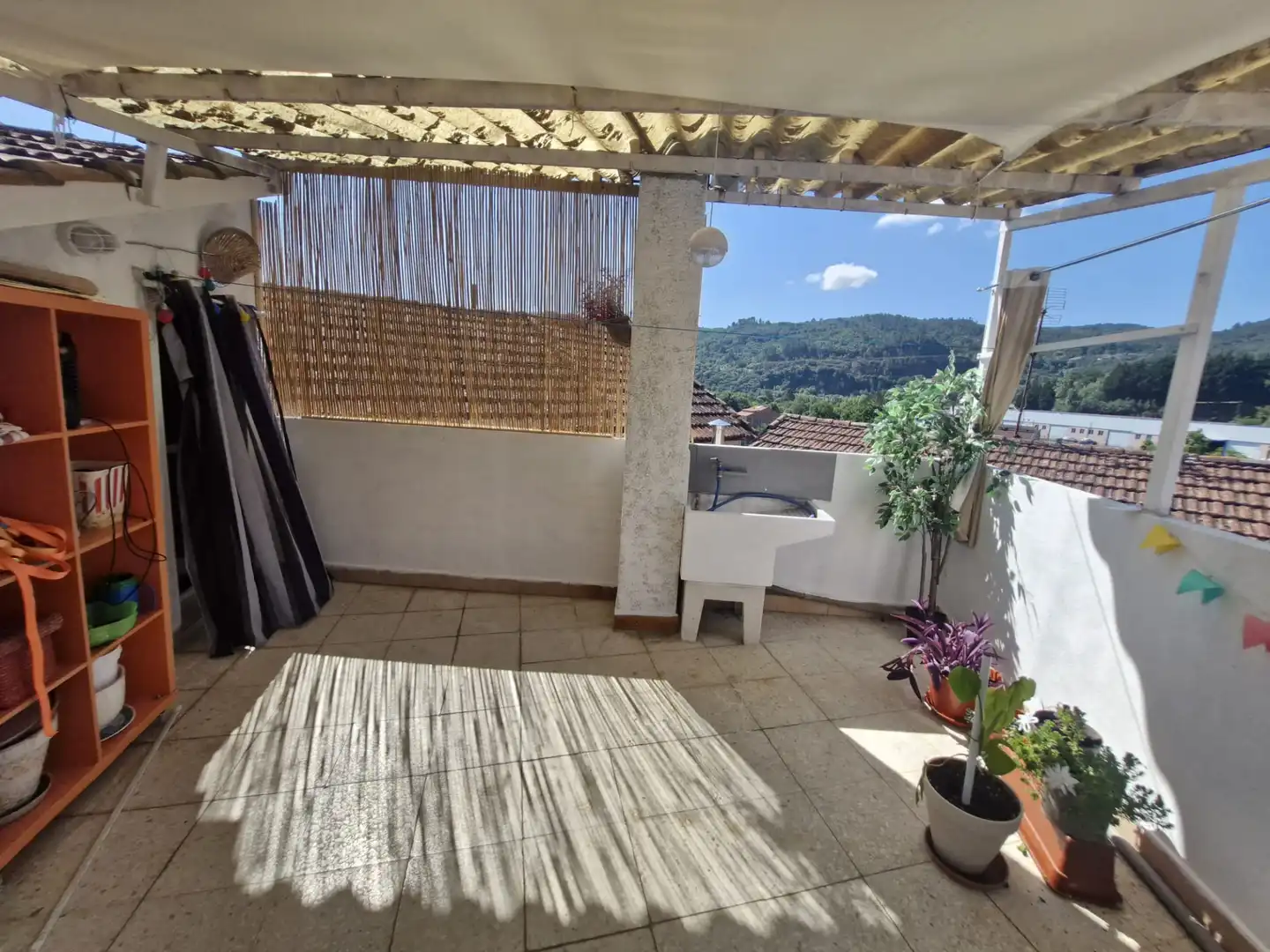 Terraza de Casa o chalet de alquiler en Ourense Capital  con Calefacción, Parquet y Terraza