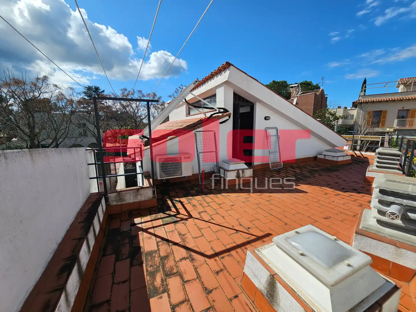 Terraza de Casa o chalet en venta en Sant Cugat del Vallès con Aire acondicionado, Calefacción y Jardín privado