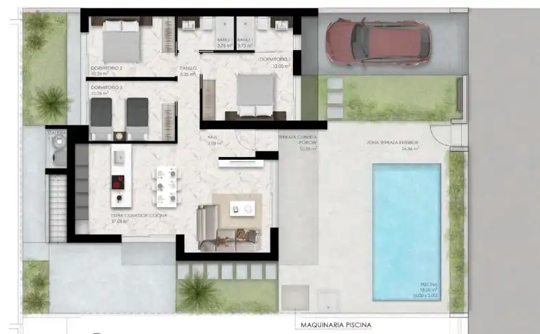 Chalet con piscina en venta en Rojales, imagen 12