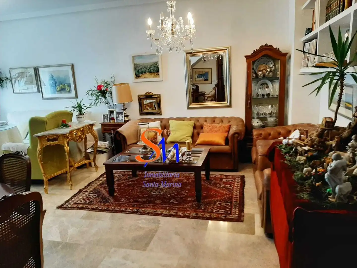Sala d'estar de Dúplex en venda en Badajoz amb Aire condicionat, Calefacció i Jardí privat
