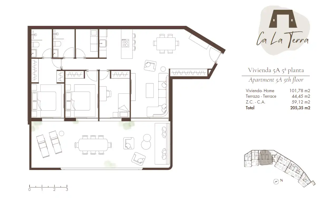 Apartments for sale in Cullera  with Air Conditioner, Heating and Terrace