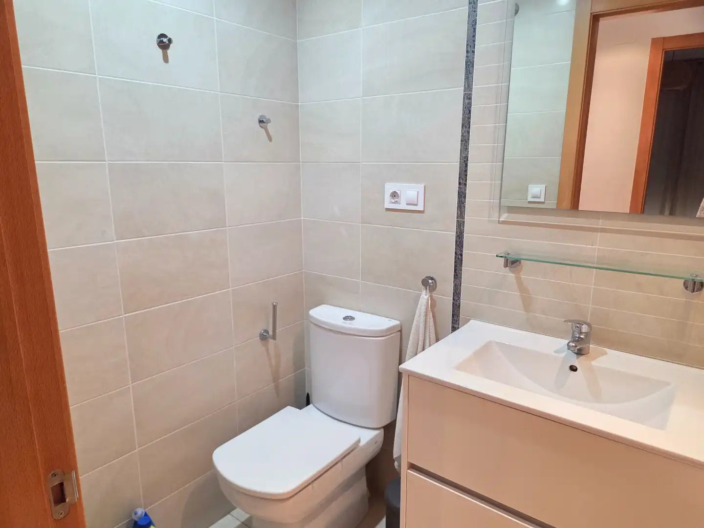 Badezimmer von Wohnung zum Verkauf in Barreiros mit Terrasse, Möbliert und Gemeinschaftspool