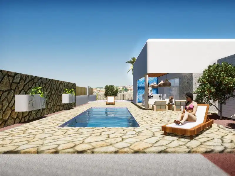 Terrace of Houses for sale in L'Alfàs del Pi  with Community pool