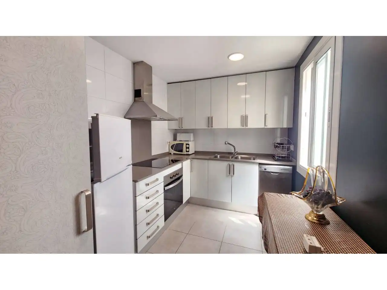 Kitchen of Flat for sale in Terrassa  with Air Conditioner, Heating and Terrace