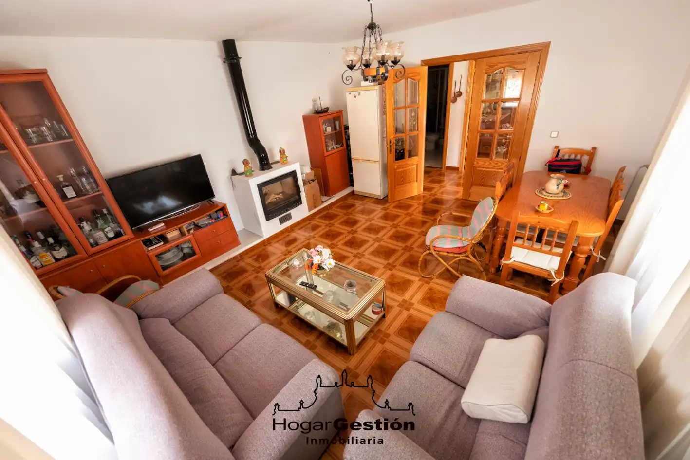 Sala de estar de Casa o chalet en venta en Borox con Aire acondicionado, Jardín privado y Terraza