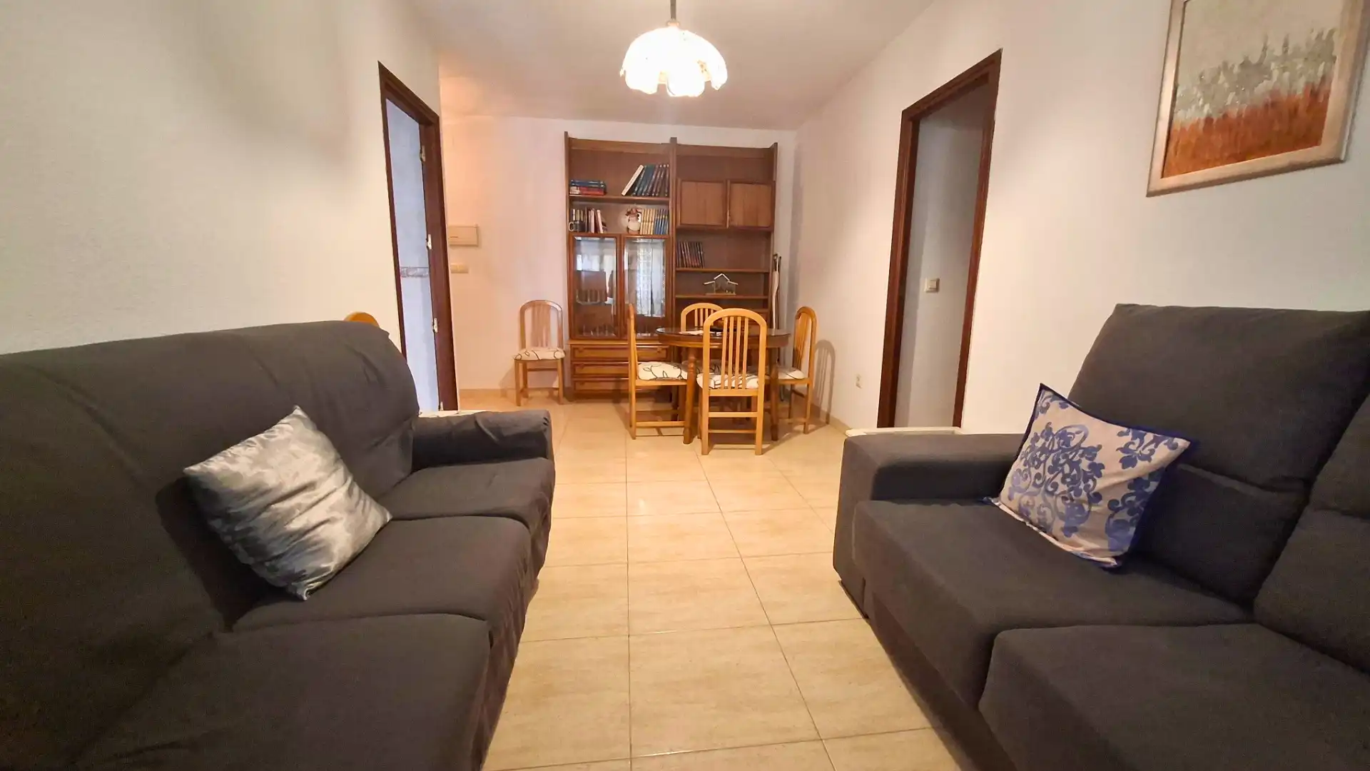Living room of Flat for sale in Córdoba  with Terrace and Furnished