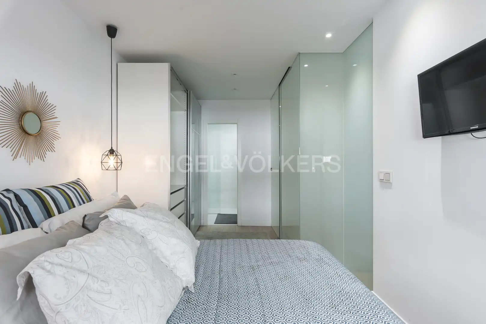 Habitación de Piso de alquiler en Madrid con Aire acondicionado, Calefacción y Amueblado