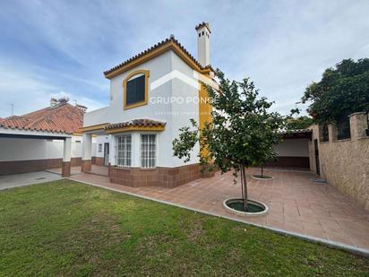 Exterior view of House or chalet for sale in Jerez de la Frontera  with Air Conditioner and Terrace