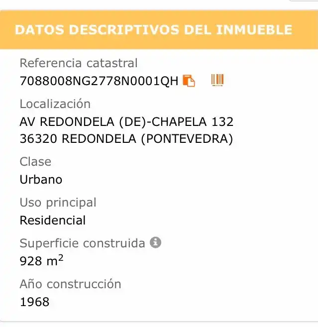 Edifici en venda en Redondela